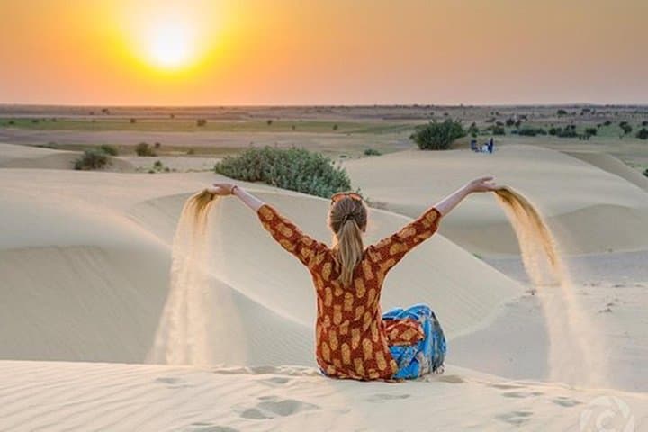 Sunset Camel Safari in Jaisalmer Sand Dunes — Dinner & Cultural Evening photo 5