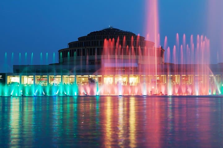 Wroclaw Multimedia Fountain Evening Show — Pergola Lights, Water & Music photo 2