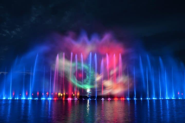 Wroclaw Multimedia Fountain Evening Show — Pergola Lights, Water & Music photo 4