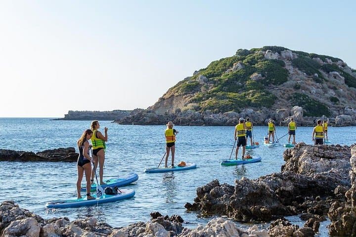 Stand Up Paddle & Snorkel in Stegna, Rhodes — Secret Sea Coves and Crystal Waters photo 2