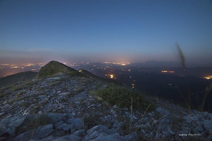 Sunset and Night Hike on Mount Sibilla: Kingdom of the Sorceress