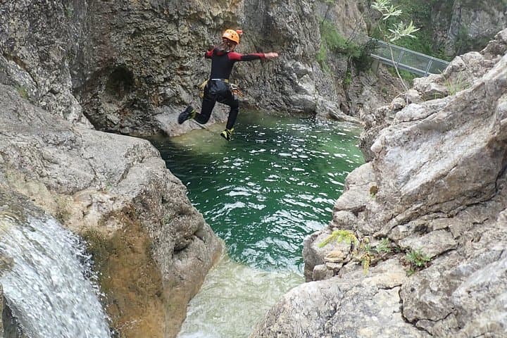Advanced Canyoning Day Trip from Füssen — High Jumps, Waterfalls & Natural Slides photo 6