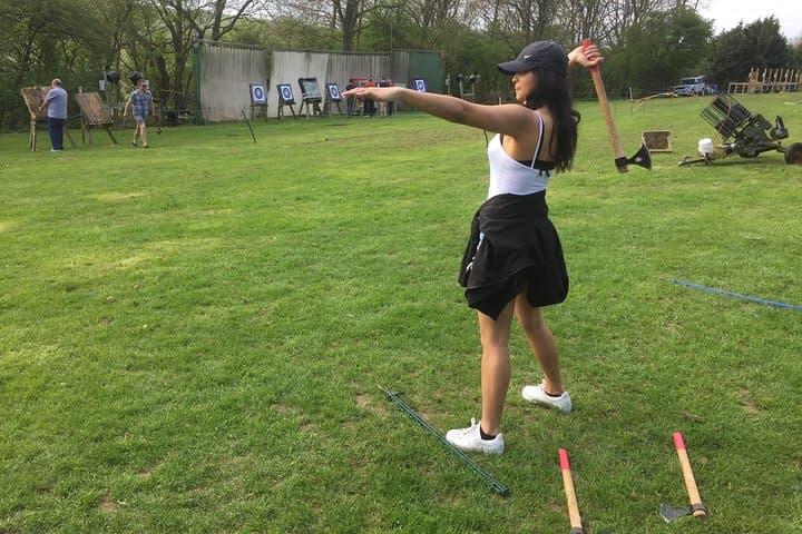 Brighton Axe Throwing: One-Hour Tomahawk Session and Range Competition photo 3
