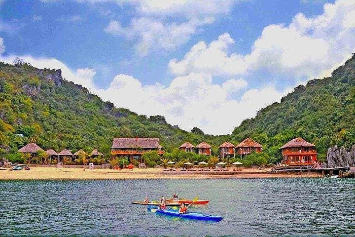 Cat Ba Island Full-day Escapade: Hike Ngu Lam, Explore Quan Y Cave & Beach Time photo 3