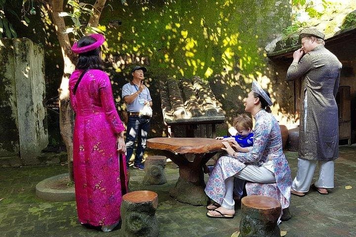 Half-Day Hoi An Cyclo & Ao Dai Experience with Lantern Workshop photo 4