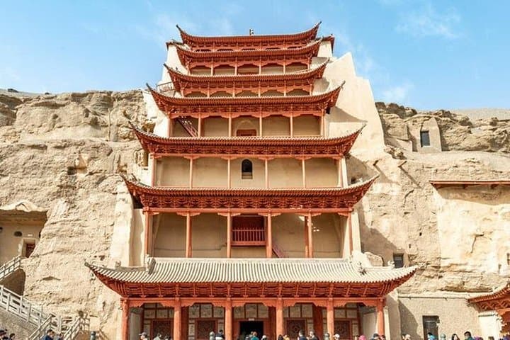 Private Day Tour: Dunhuang Mogao Grottoes, Mingsha Mountain & Crescent Moon Pool photo 1