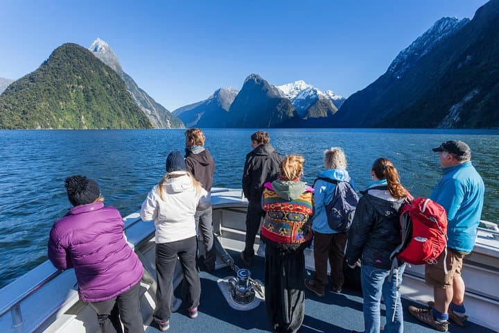 Milford Sound 2-Hour Scenic Cruise: Bowen Falls, Mitre Peak & Coastal Wildlife