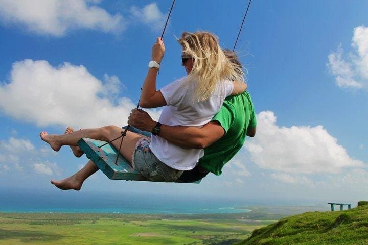 Montaña Redonda Day Tour — Swing 1,000 ft Above Miches with Private Beach & Snorkel photo 2