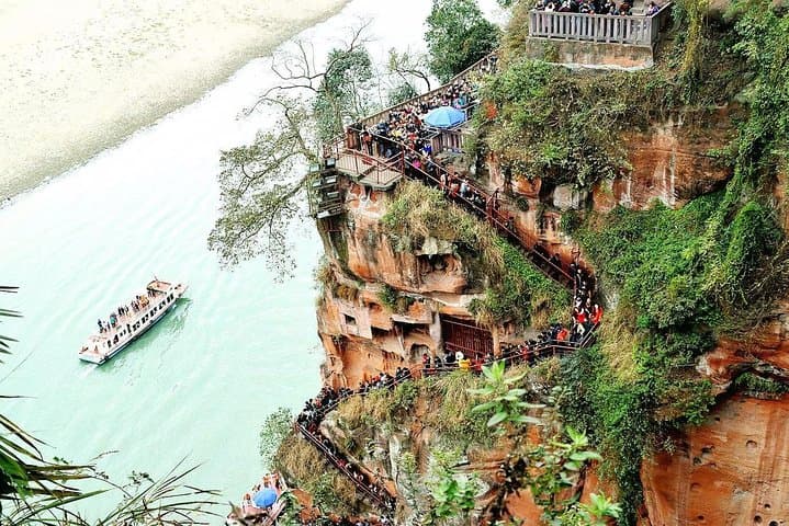 Bullet Train Day Trip: Leshan Giant Buddha & Chengdu Pandas from Chongqing photo 3