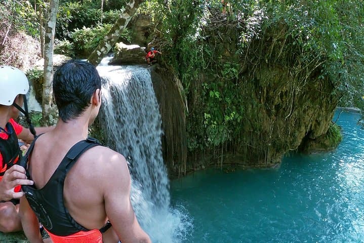 Kawasan Falls Canyoneering: Badian River Jumping, Slides & Local Lunch