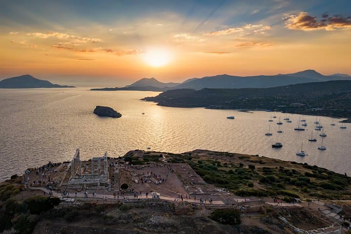 Sunset at Cape Sounion & Temple of Poseidon — Private Tour from Athens photo 2
