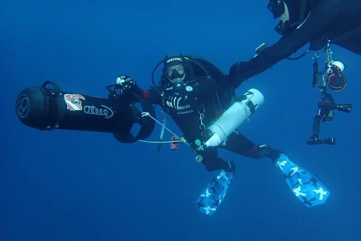 Aci Castello Underwater Scooter Tours — Explore Cyclops Islands Lava Seabed by Underwater Scooter