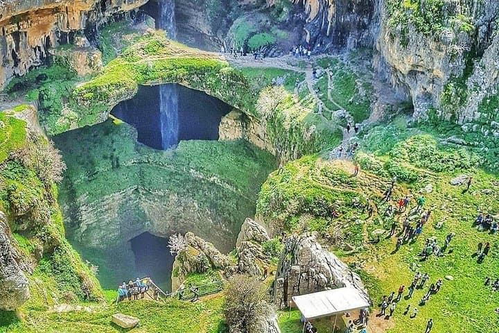 Full-Day Private Tour: Jeita Grotto, Harissa & Baatara Waterfall from Beirut photo 3