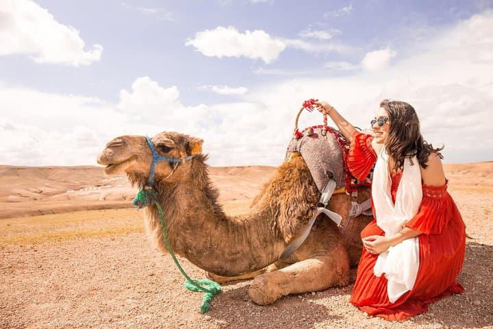 Agafay Desert and Atlas Mountains Day Trip with Camel Ride from Marrakech photo 2