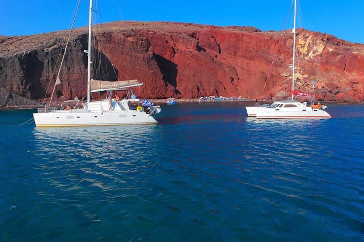 Santorini Catamaran Sunset Cruise: Volcano, Hot Springs & Oia Sunset photo 5