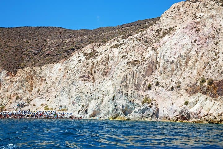 Caldera Swim & BBQ: Santorini Shared Cruise to Volcano, White and Red Beaches photo 3