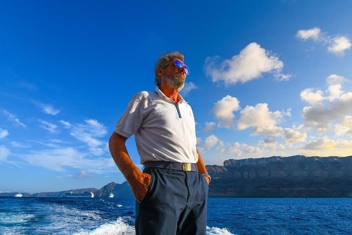 Santorini Private Catamaran Cruise: Volcano, Hot Springs & Thirassia Day Trip photo 2