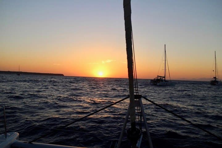 Santorini Private Catamaran Cruise: Volcano, Hot Springs & Thirassia Day Trip photo 4