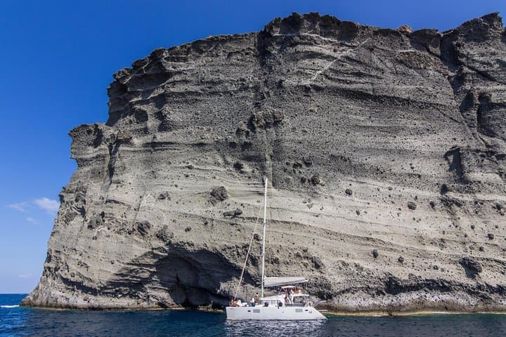 Santorini Private Catamaran Cruise: Volcano, Hot Springs & Thirassia Day Trip photo 5
