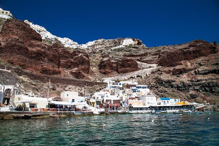 Santorini Private Catamaran Cruise: Volcano, Hot Springs & Thirassia Day Trip photo 6