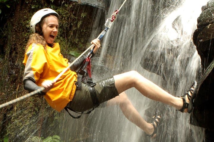Canyoneering and Canopy Adventure in Turrialba — Waterfall Rappels & Zipline