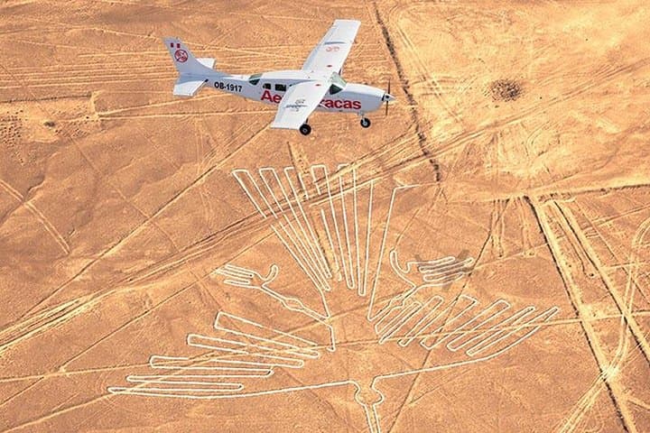 Nazca Lines Overflight & Huacachina Dune-Buggy Adventure from Nazca