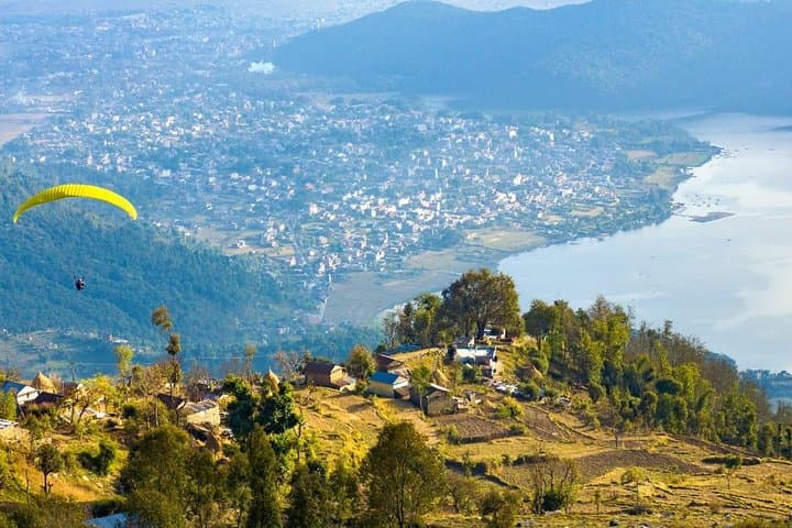 Soaring Over Pokhara: Tandem Paragliding from Sarangkot