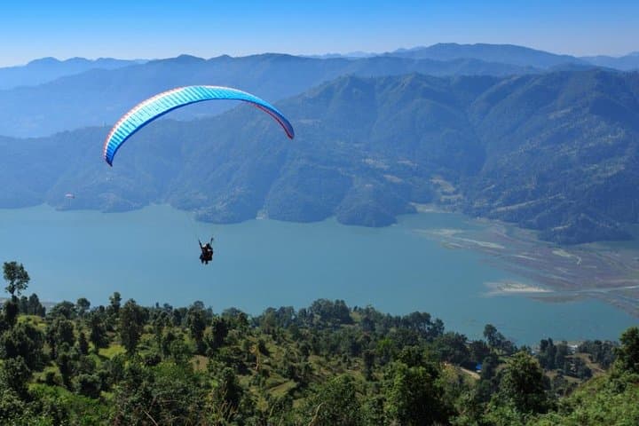 Soaring Over Pokhara: Tandem Paragliding from Sarangkot photo 6