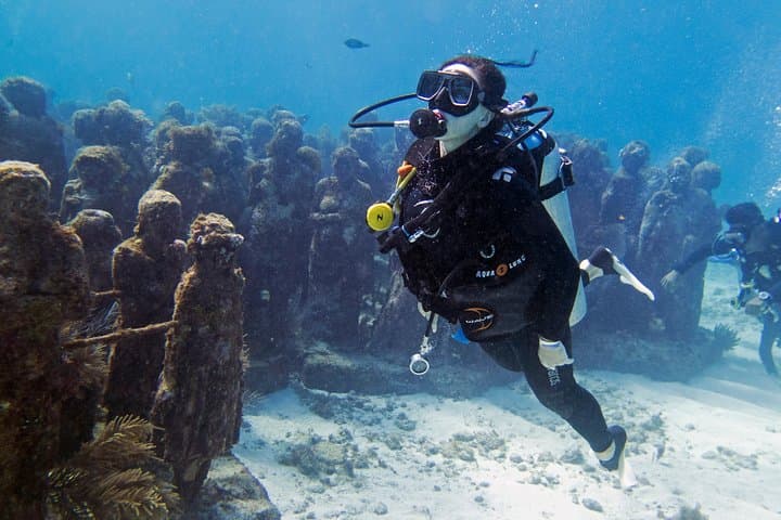 Try Dive at Cancun's Underwater Museum (MUSA) — Beginner Scuba Experience photo 2