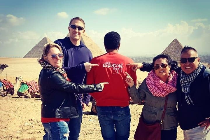 Private Day Tour: Giza Pyramids, Sphinx & Grand Egyptian Museum from Cairo photo 2