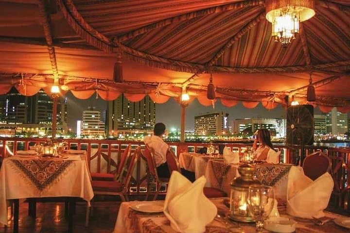 Dubai Creek Dhow Cruise Dinner — Night Buffet & Live Entertainment photo 3