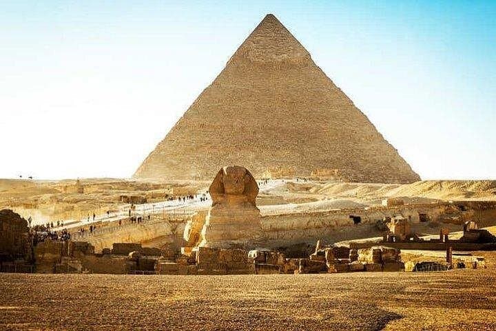 Giza Grandeur: Great Pyramids, Memphis & Saqqara Full-Day Tour from Cairo photo 1