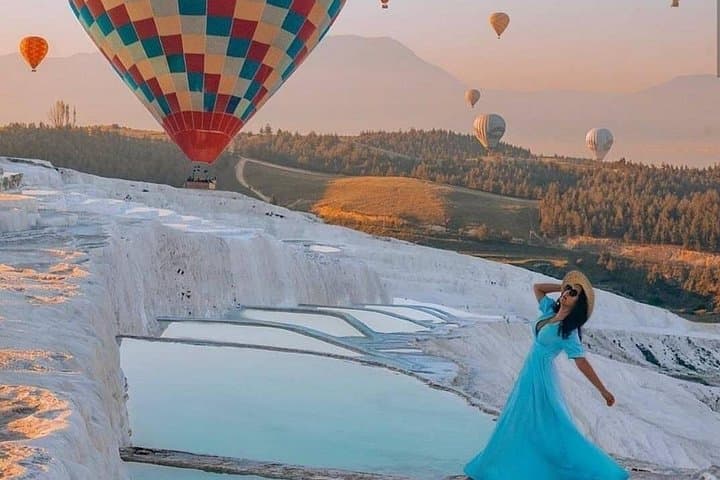 Pamukkale Hot Air Balloon Tour: Sunrise Flight Over the Travertines photo 6