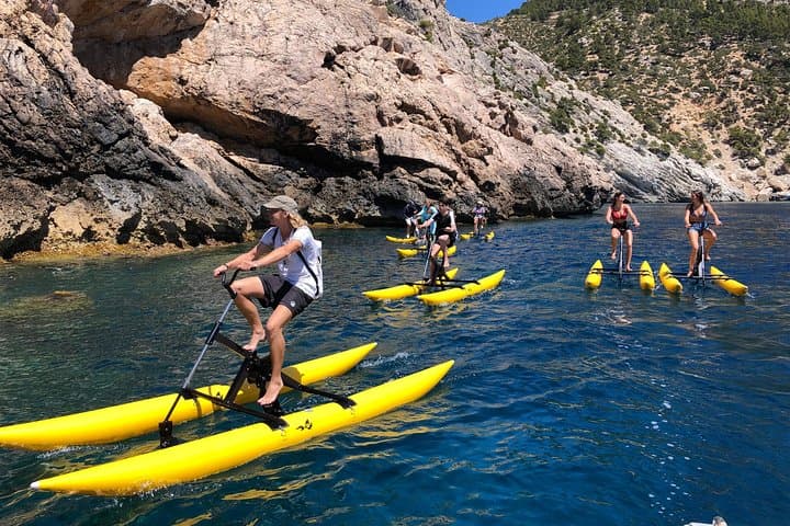 Oceanbike Beach Tour to Cala Egos — Mallorca Water-Bike Adventure