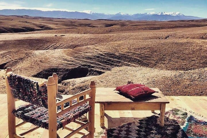 Agafay Desert Full-Day Trip from Marrakech — Berber Villages, Atlas Views & Camel Ride photo 4