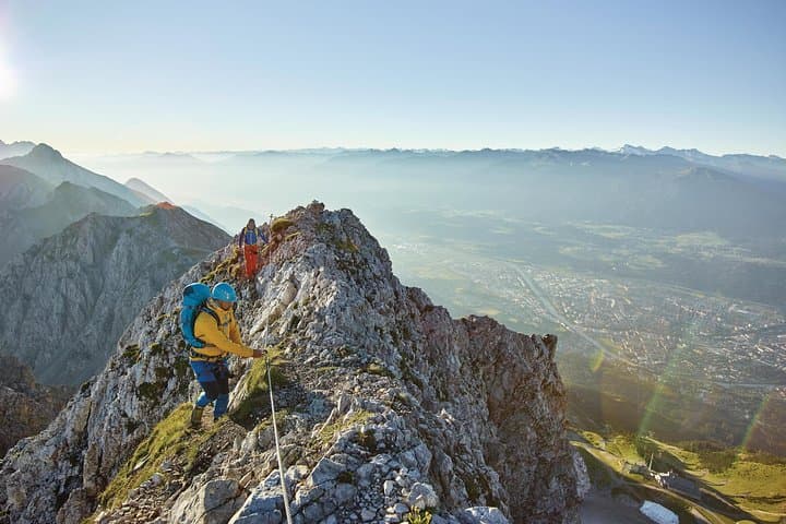 On the Wire: Guided Via Ferrata Above Innsbruck