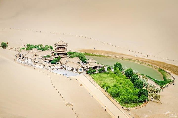 2-Day Dunhuang Desert Tour: Mogao Caves, Echoing-Sand Mountain & Yadan Park photo 1