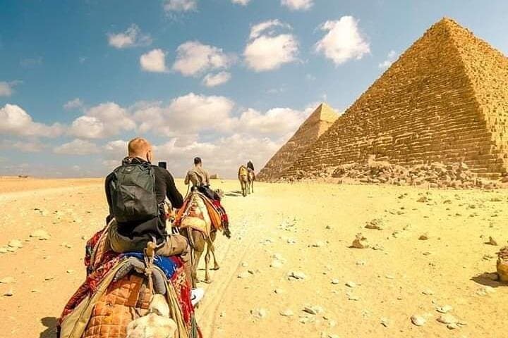 Sunset Camel Ride at the Pyramids with BBQ Dinner photo 4
