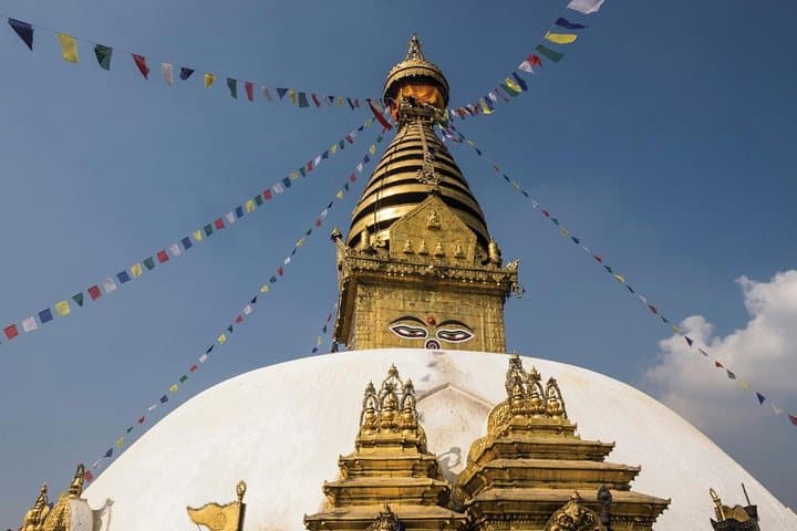 Kathmandu's Three Buddhist Pilgrimages: Swayambhunath, Boudhanath & Namo Buddha (Private Tour)