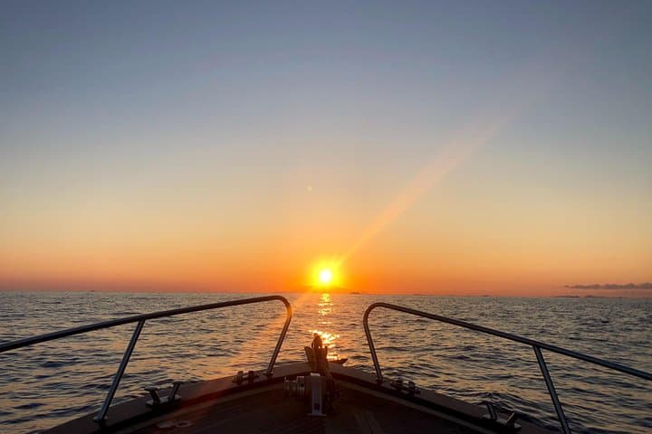 Capri Sunset Cruise from Sorrento — Dinner by the Sea & Faraglioni Views