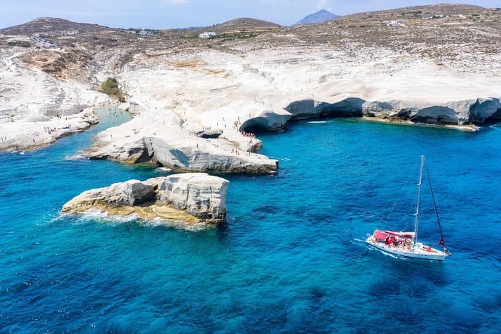 Shared Sunset Cruise from Milos to Kleftiko — Snorkel, Caves & Sunset photo 5