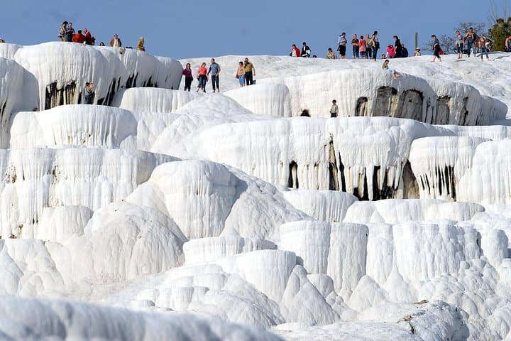 Pamukkale & Hierapolis Small-Group Tour — Thermal Terraces and Ancient Ruins photo 2