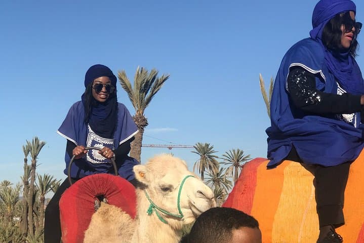 Sunset Camel Ride in Marrakech's Agafay Desert and Palmeraie photo 2