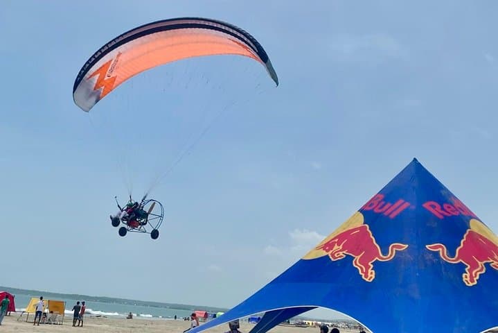 Cartagena Paratrike Paragliding Over La Boquilla & Morros Beach photo 2