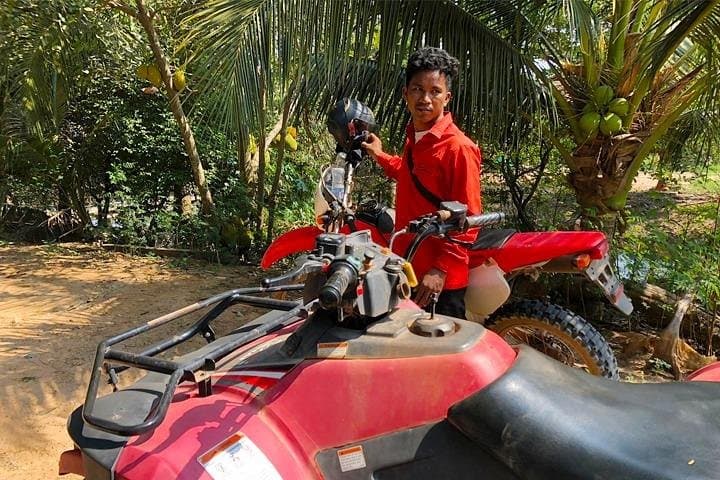 Siem Reap ATV Sunset Tour: Private Quad Ride with Hotel Pickup photo 3