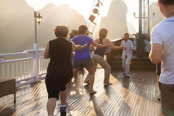 Luxury Halong Bay 2-Day Cruise from Hanoi with Overnight Seaview Cabin photo 3