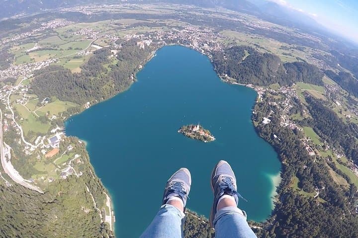 Paragliding Above Lake Bled: Tandem Flights Over Triglav National Park