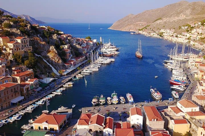 Private Day Sail from Rhodes to Symi: Panormitis, Crystal Coves & Neoclassical Harbors photo 1