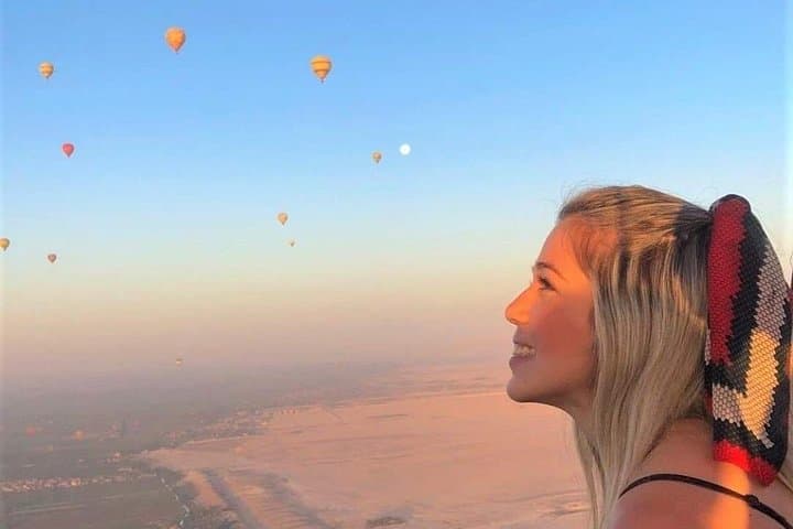 Sunrise Hot Air Balloon Over Luxor — Float Above Ancient Egypt photo 2