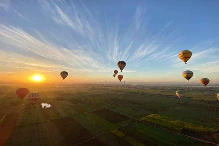 Sunrise Hot Air Balloon Over Luxor — Float Above Ancient Egypt photo 5